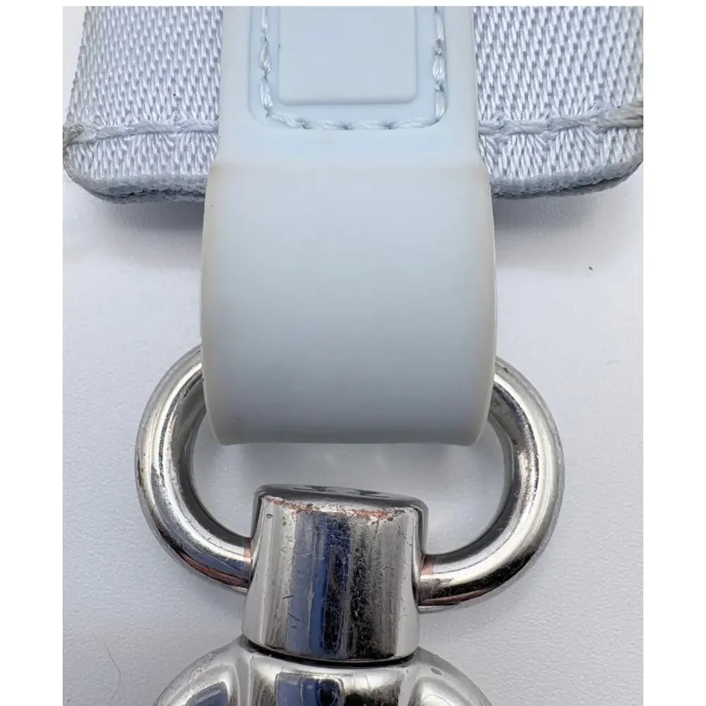 Lululemon Never Lost Keyfob in Pale Blue-Gray- Preowned